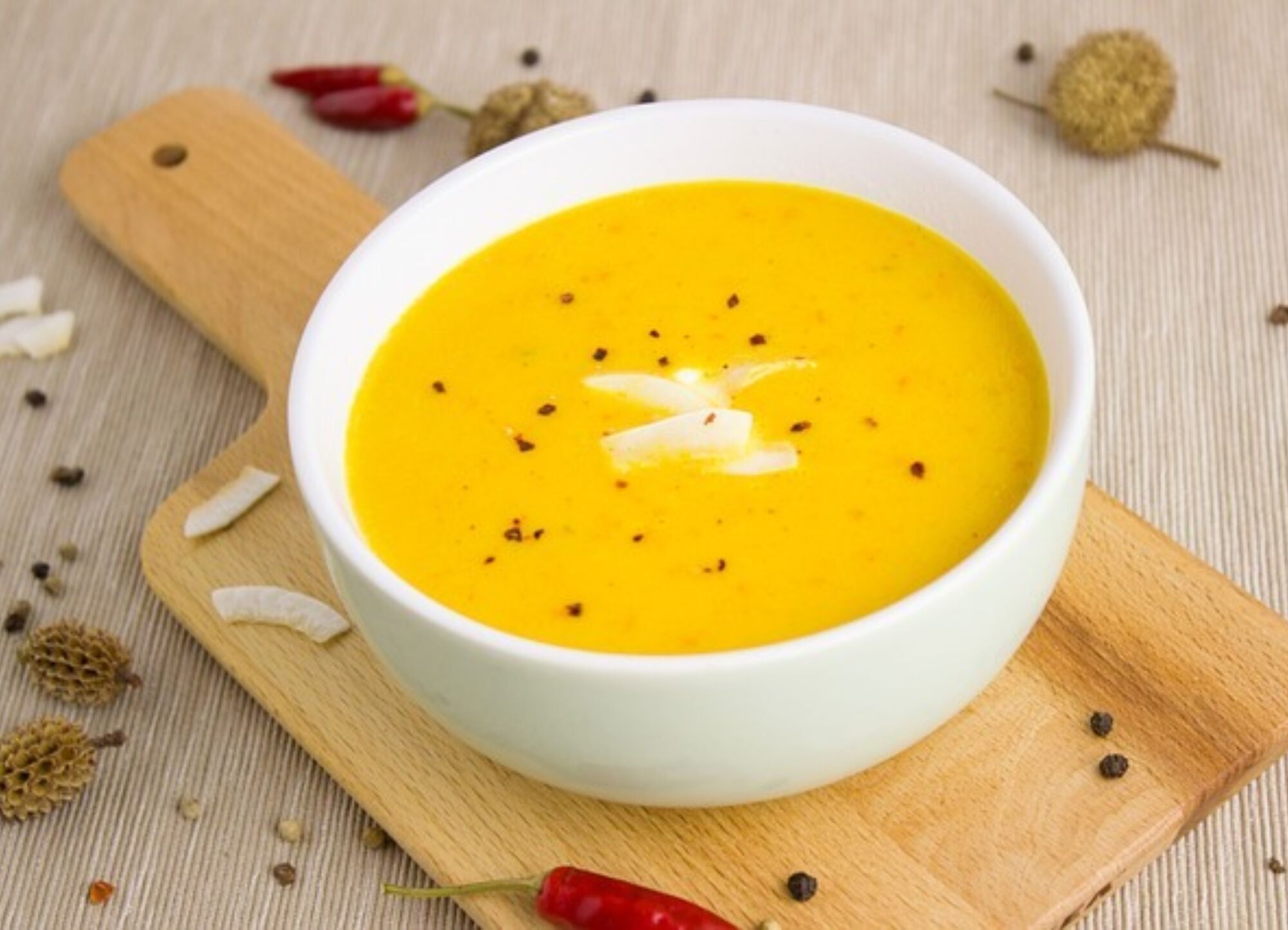 Kürbissuppe