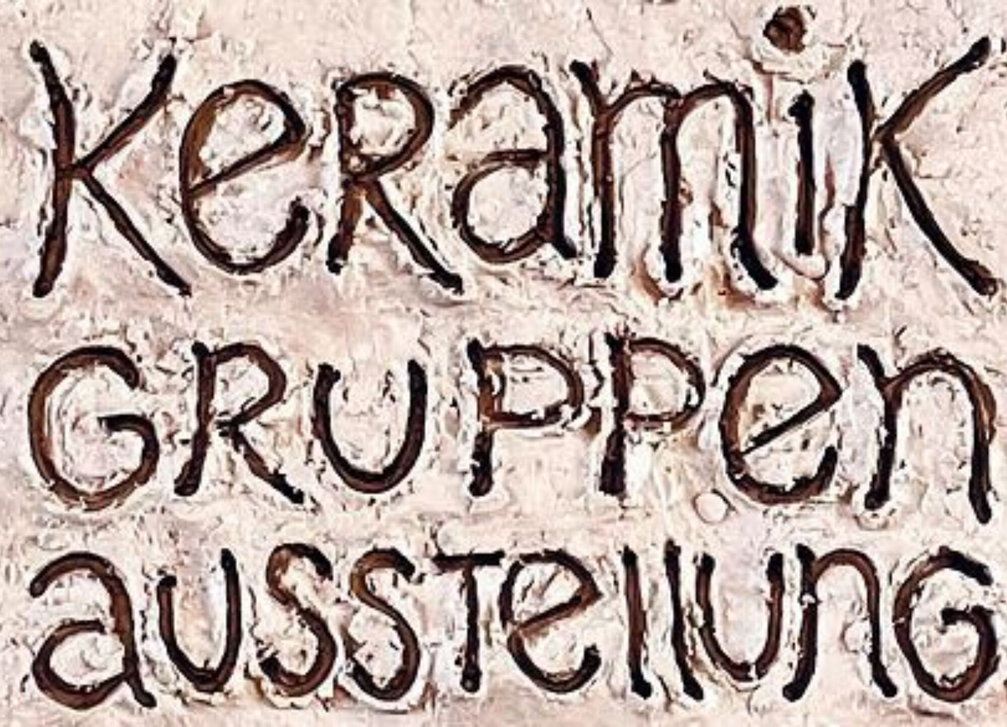 Keramik Gruppenausstellung Bild