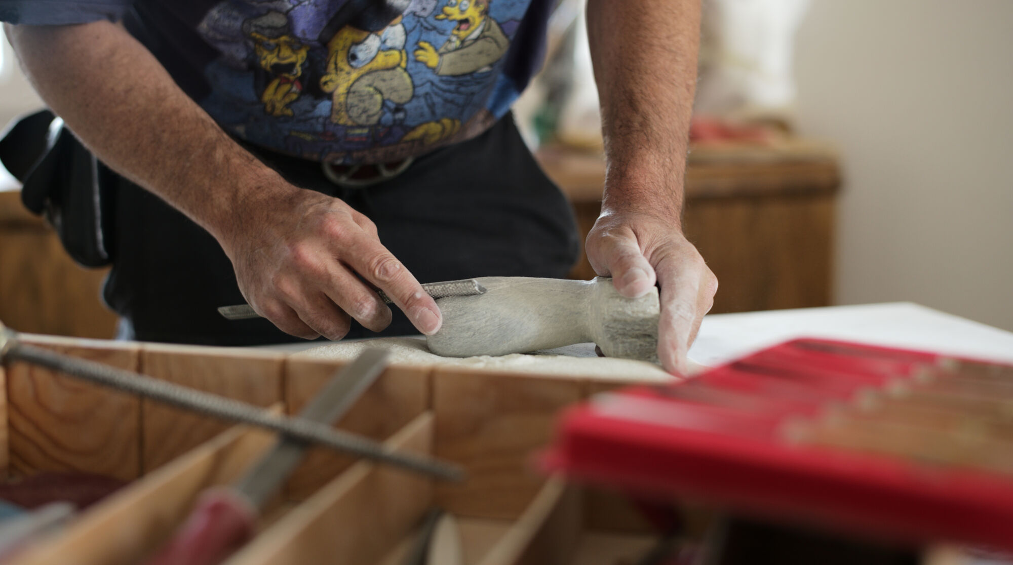 Atelier vom Wolf in der Saeule23 4